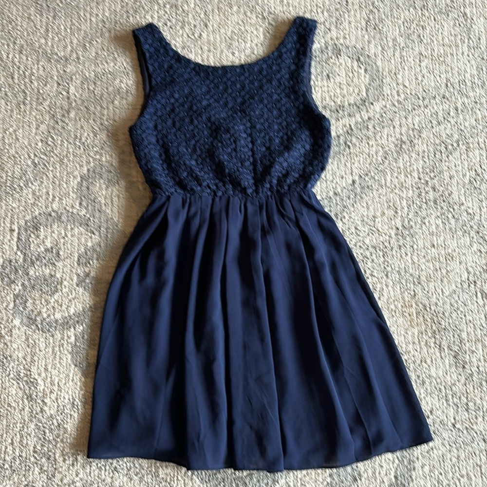 Beautiful Blue flowy dress size M